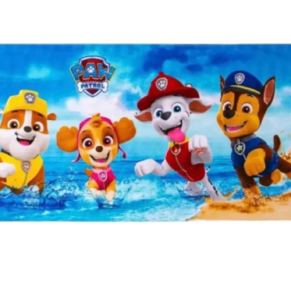 COPY - Nickelodeon Paw Patrol Beach Towel Bath Towel Summer Pool 28 inches x 58…